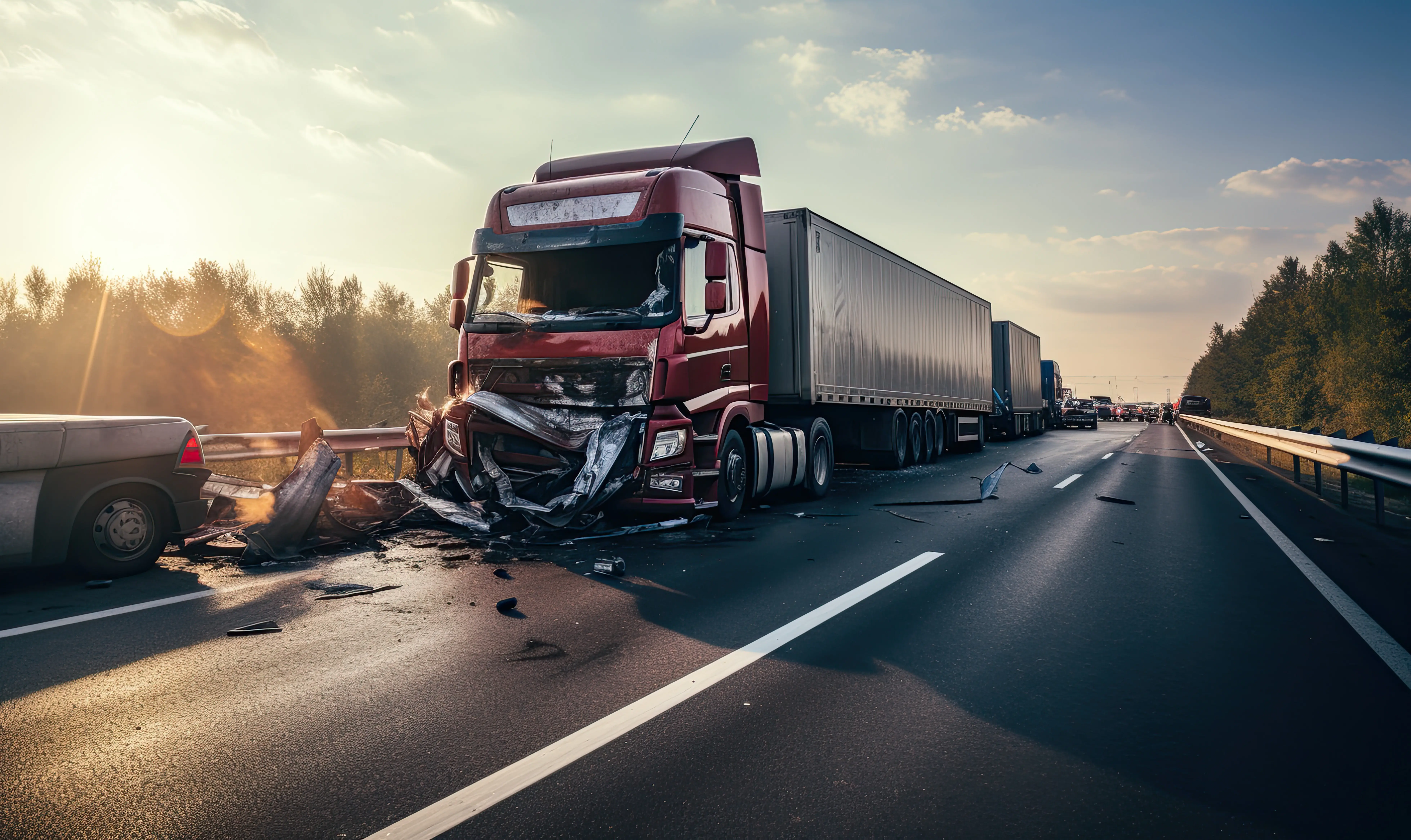 truck covered by casualty insurance